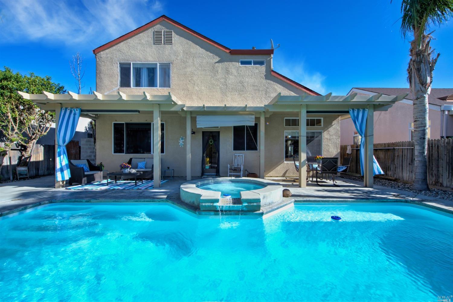 731 Kelly Way Rio Vista, CA 94571 - Photo 1 of 1 a front view of a house with sitting area and garden