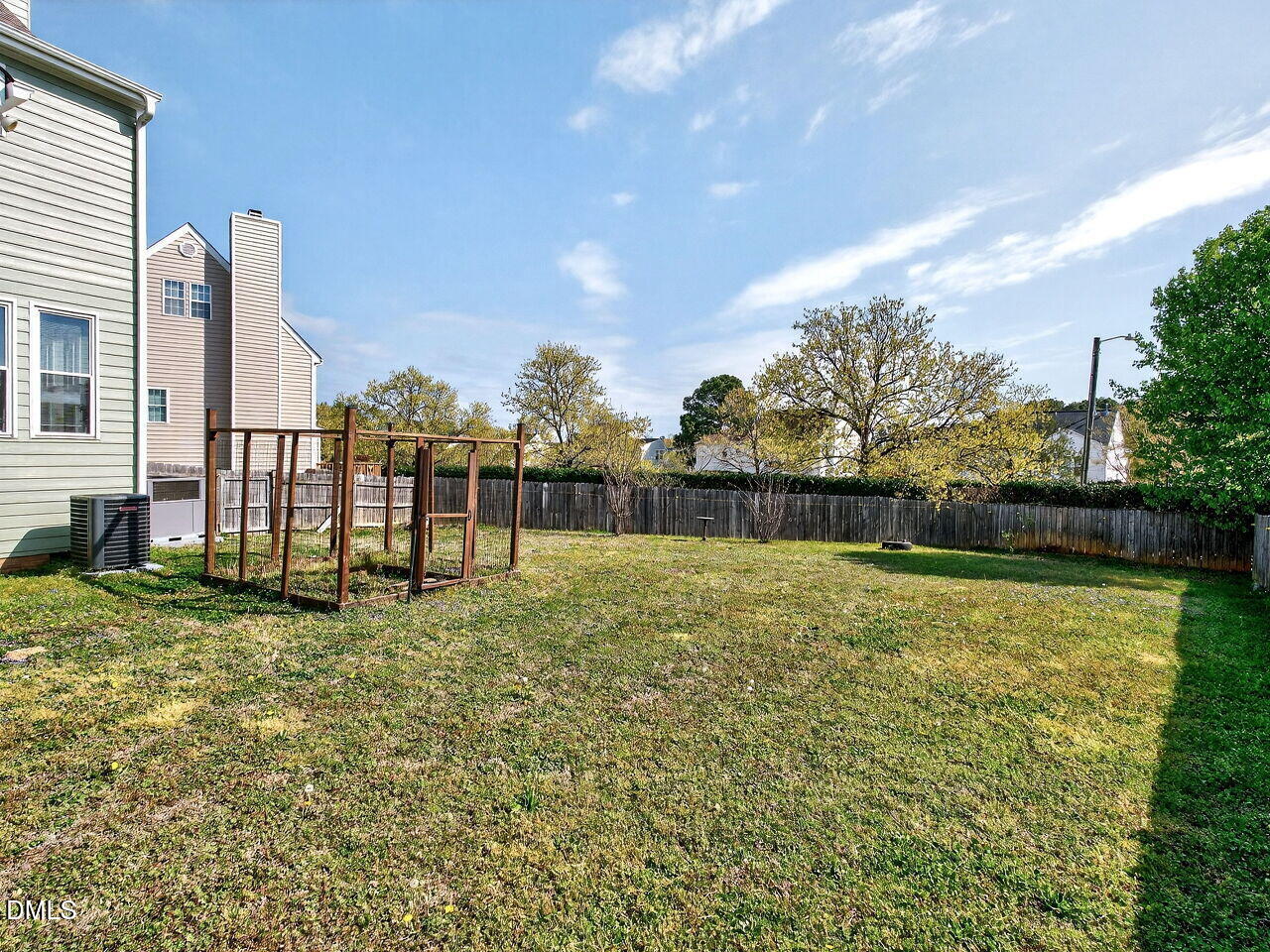 4500 Rivershyre Way Raleigh, NC 27616 - Photo 25 of 42 a view of a garden with a slide