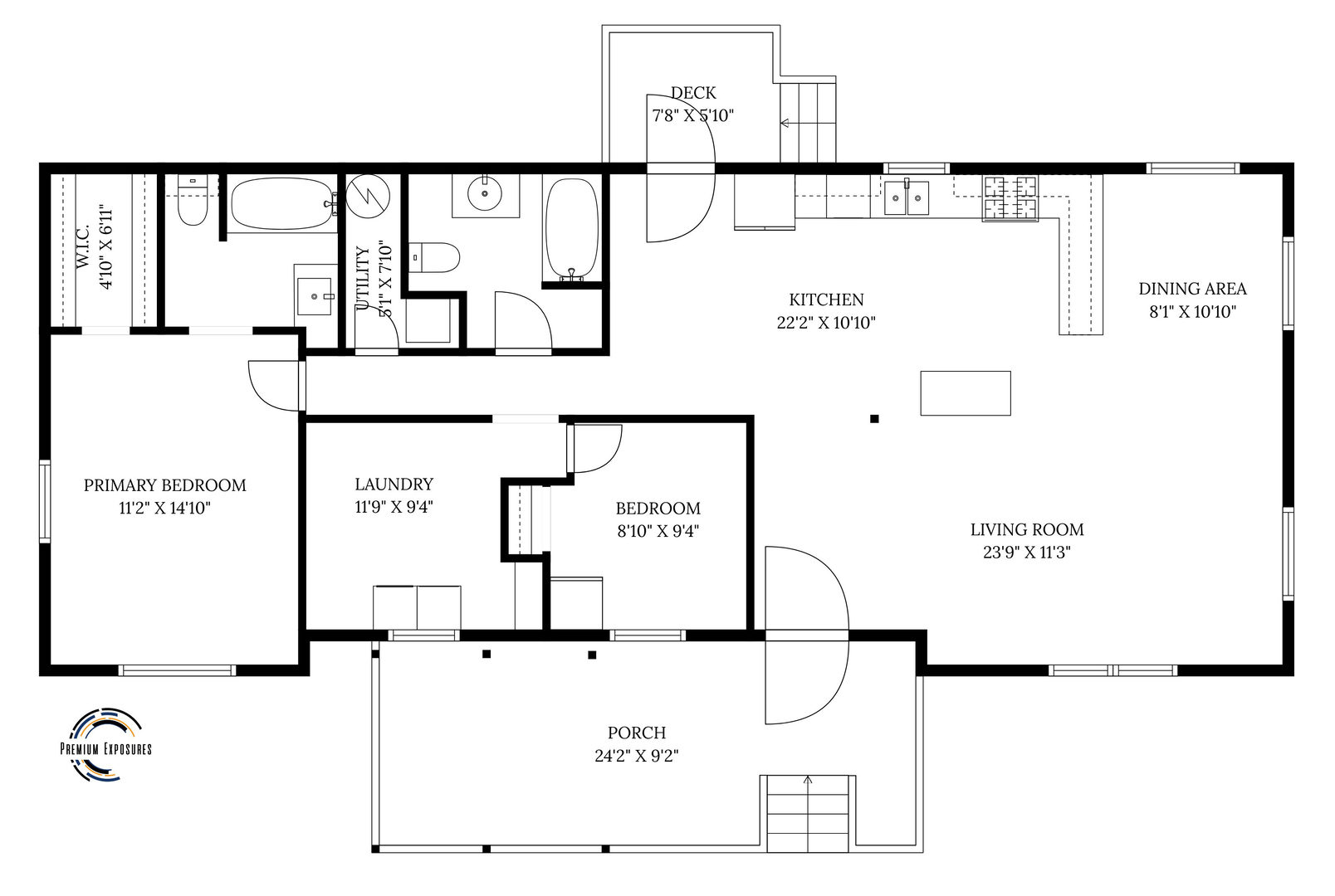250 Troy Lane Decatur, IL 62526 - Photo 24 of 24 a picture of a wall with a white bed and a white refrigerator