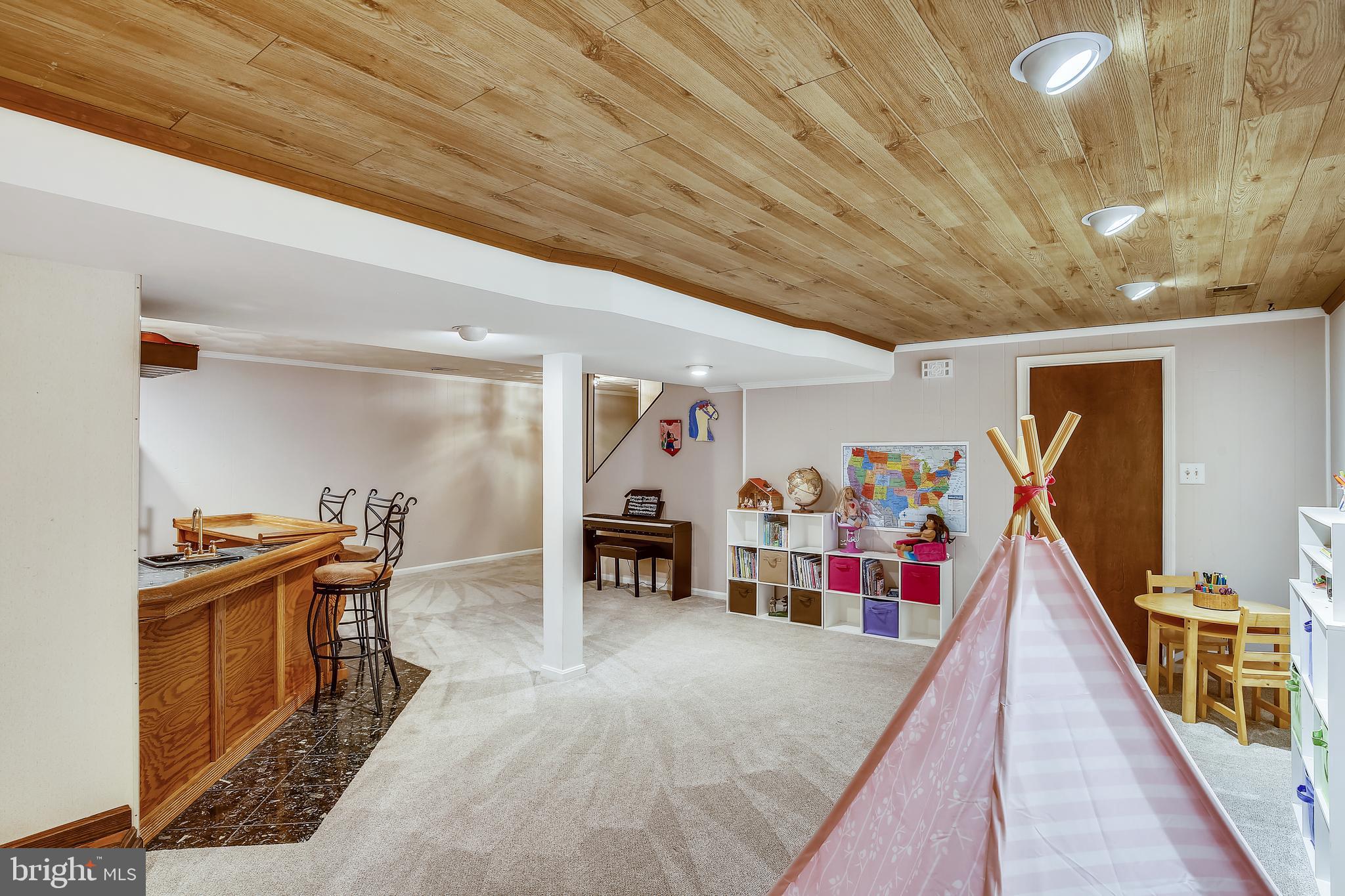 10176 Red Spruce Road Fairfax, VA 22032 - Photo 46 of 87 Beautiful wood ceiling.