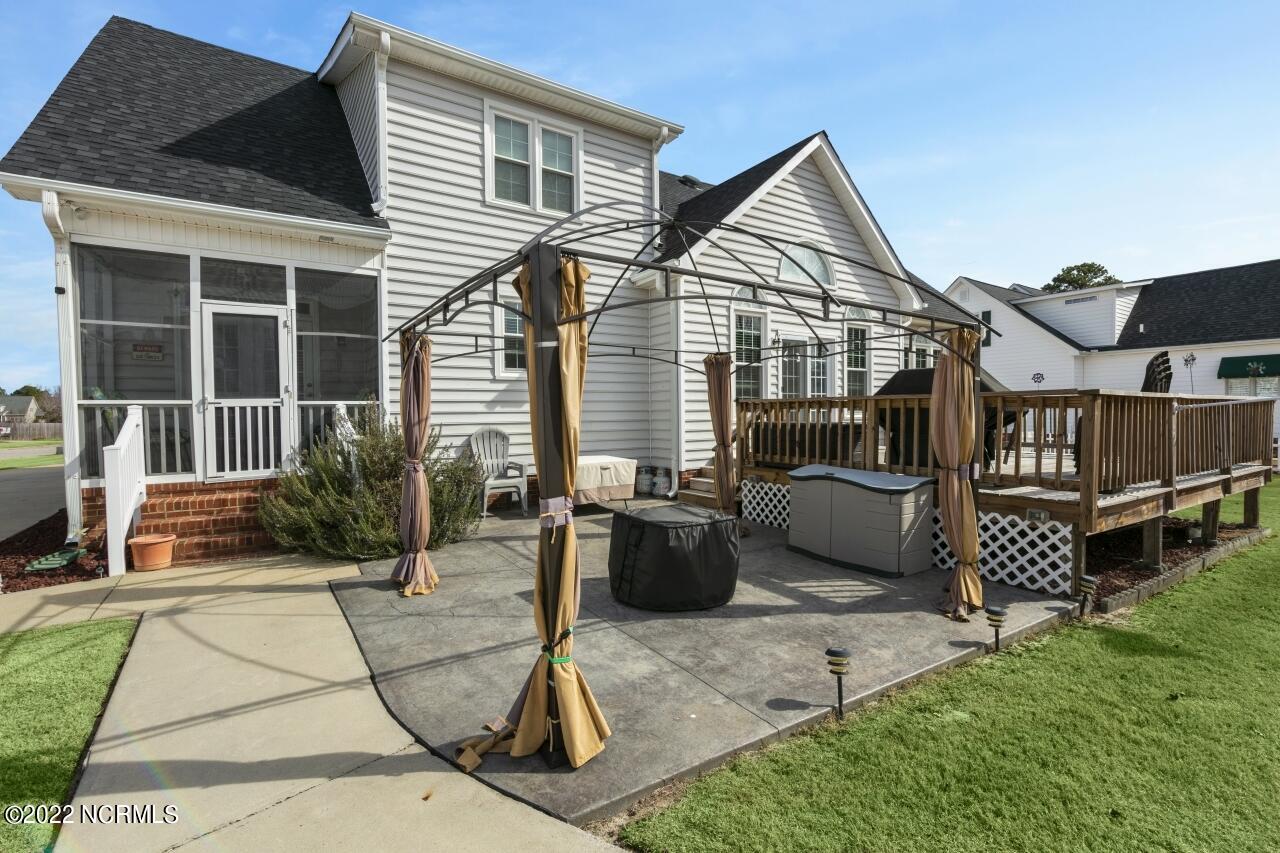 4428 Saddle Run Road North Wilson, NC 27896 - Photo 28 of 47 Rear Entertaining/Primary