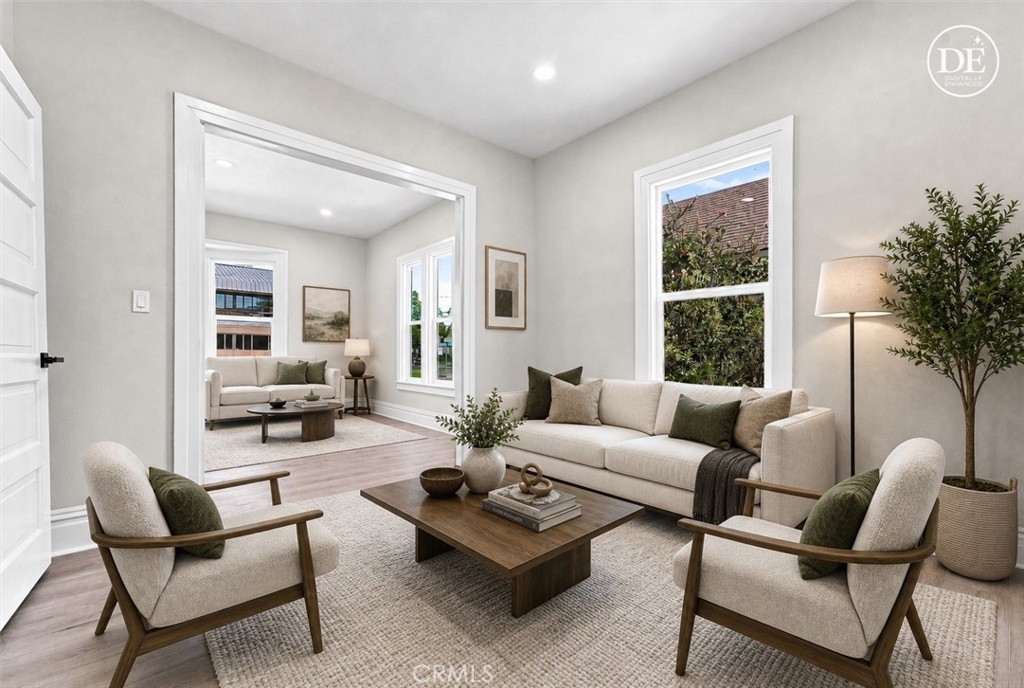 4224 Brockton Avenue Riverside, CA 92501 - Photo 10 of 55 Living room/ family room. The image is virtually staged.
