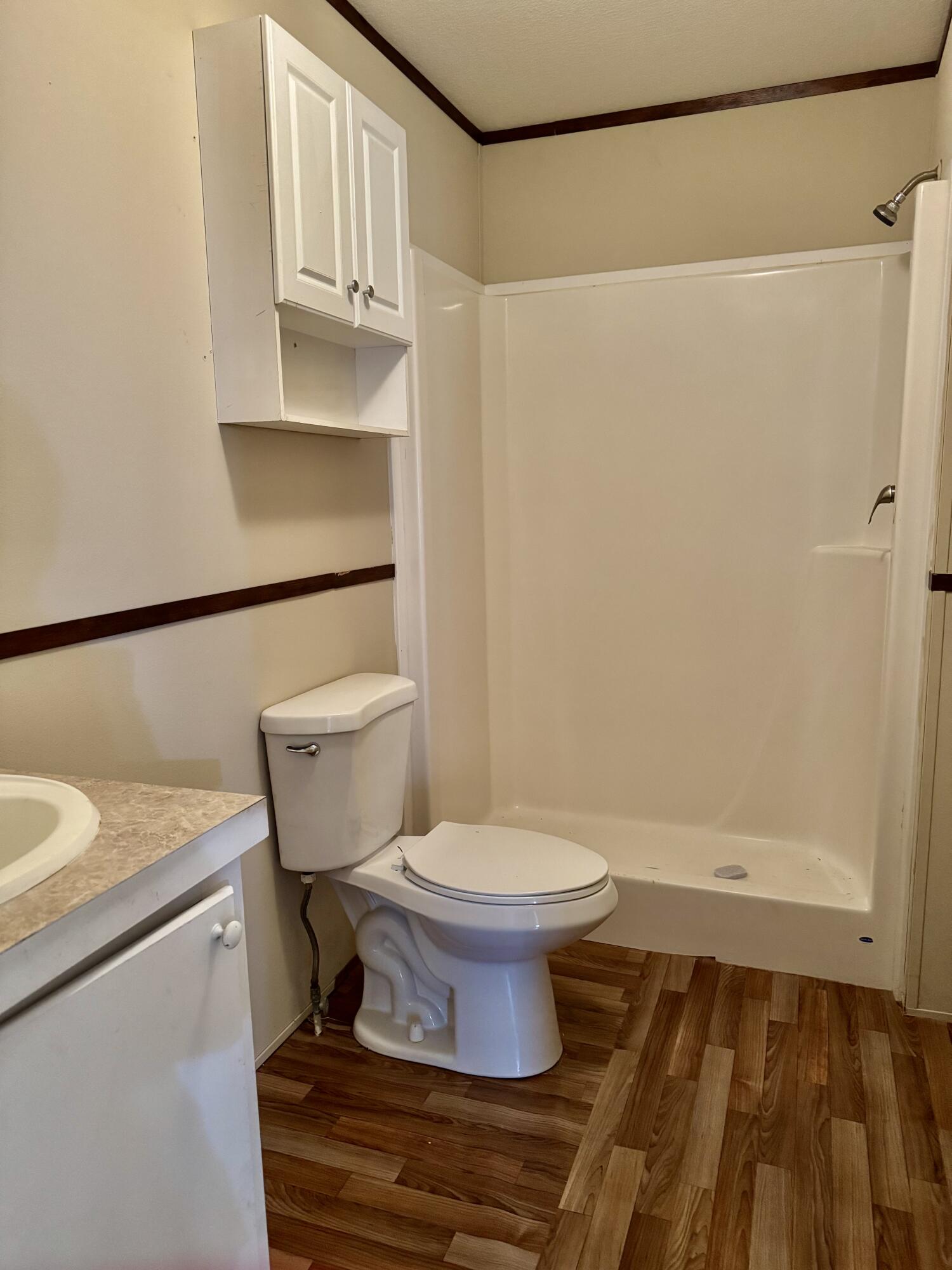 3200 Southeast 18th Court Okeechobee, FL 34974 - Photo 8 of 21 a bathroom with a toilet and a shower