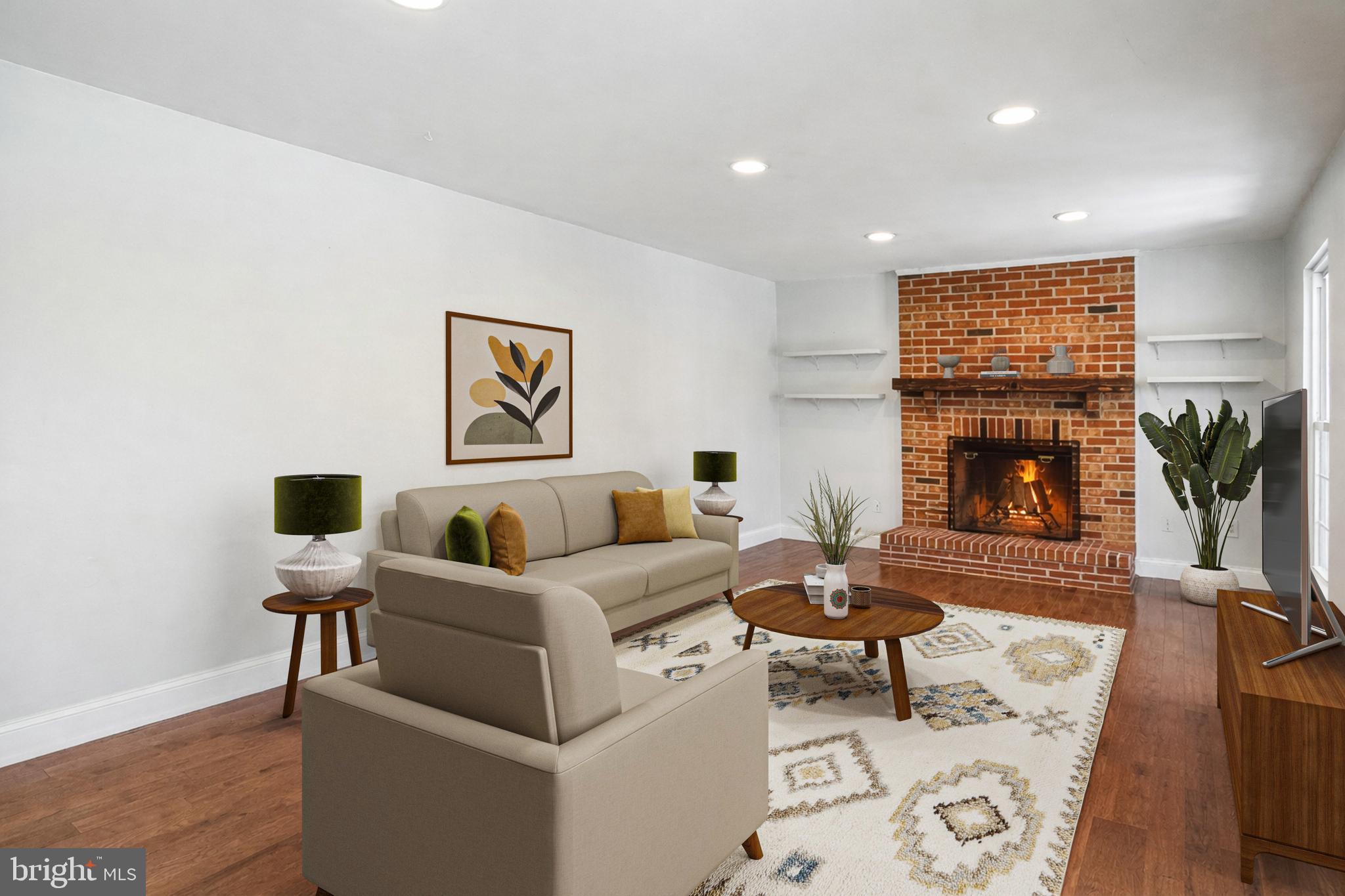 8217 Bayberry Ridge Road Fairfax Station, VA 22039 - Photo 12 of 35 a living room with furniture