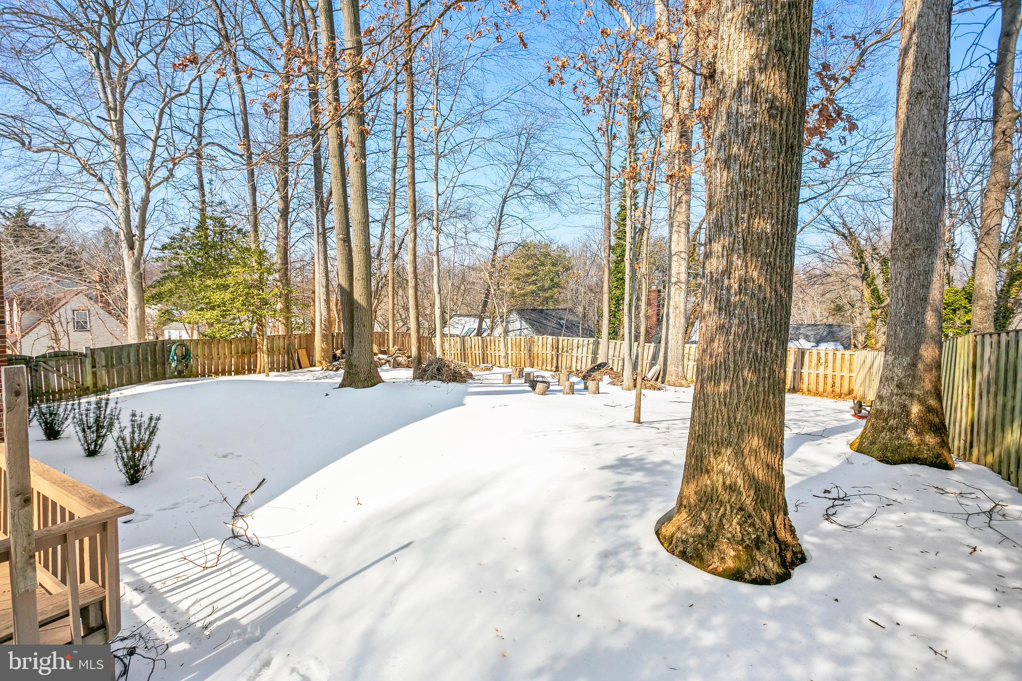 8217 Bayberry Ridge Road Fairfax Station, VA 22039 - Photo 32 of 35 a view of a yard with a tree