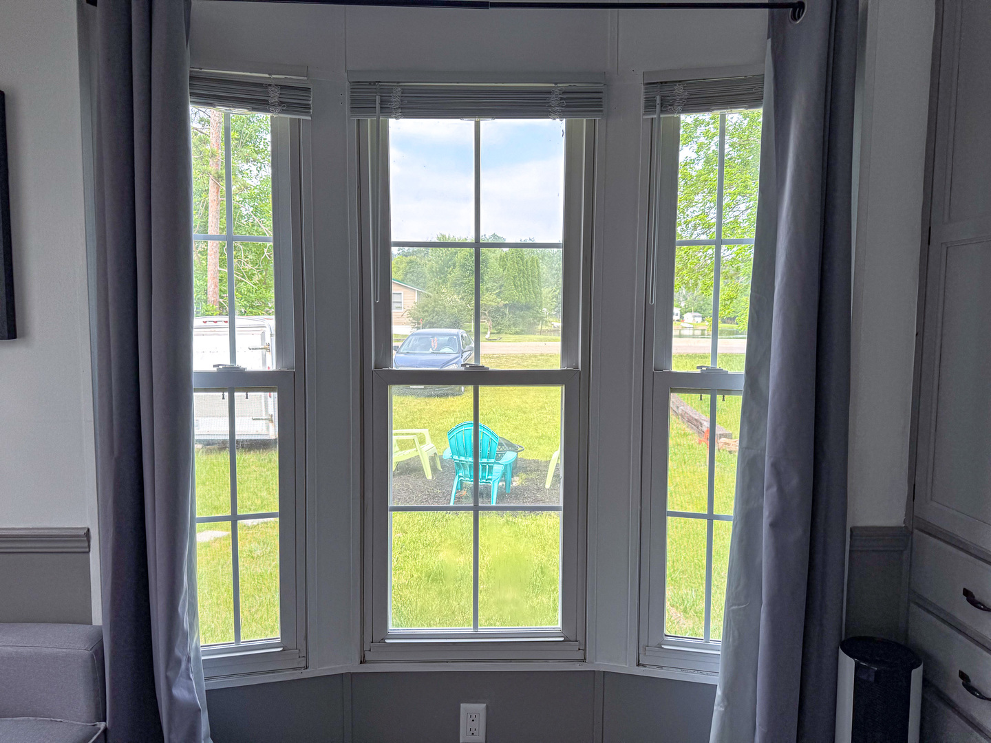 4-2 Woodhaven Sublette, IL 61367 - Photo 13 of 27 a view of an empty room with large windows