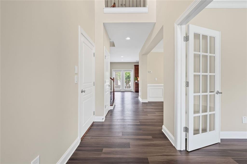 29 Lankford Road Tucker, GA 30084 - Photo 3 of 43 a view of a hallway with wooden floor
