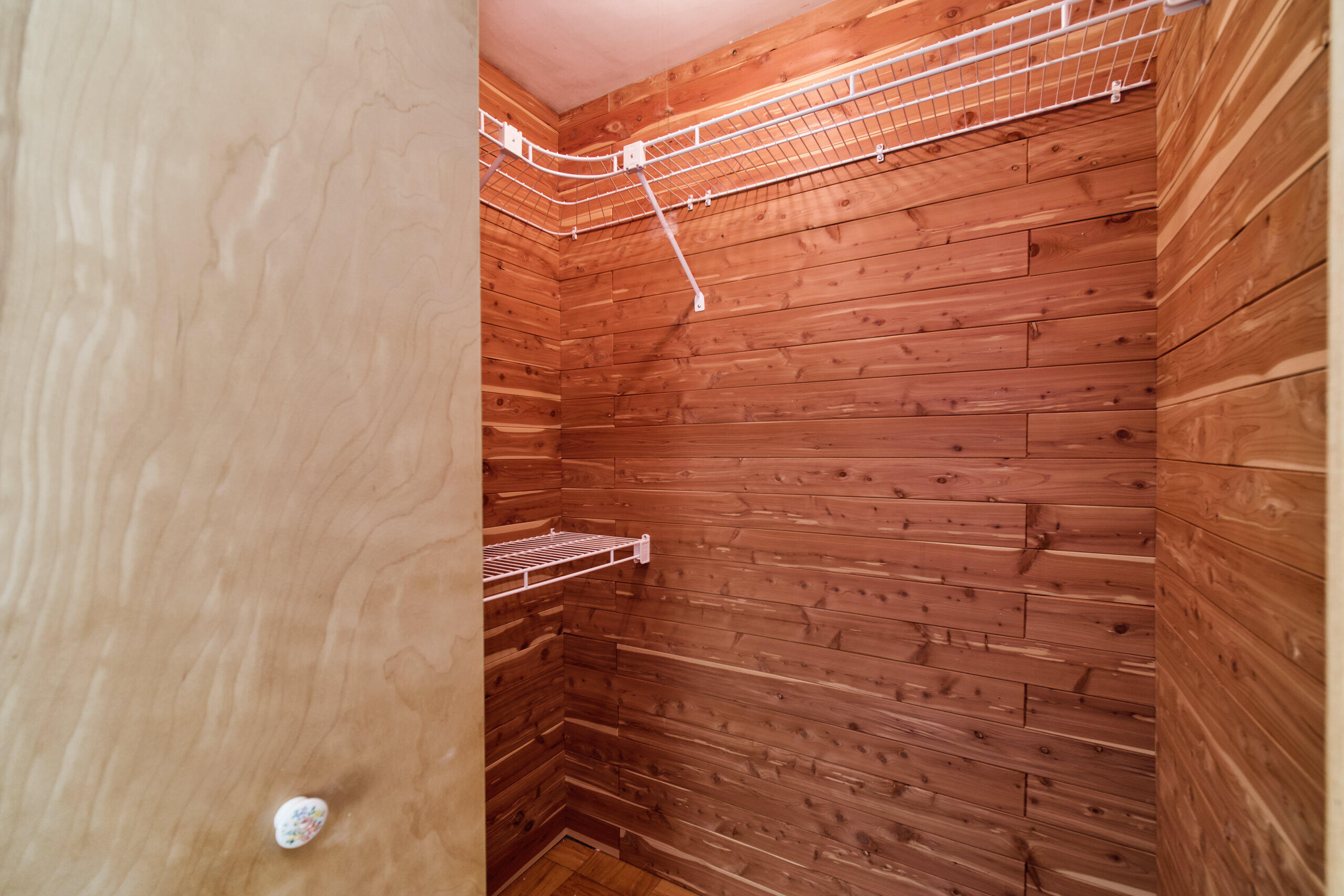 2313 Filer City Road Manistee, MI 49660 - Photo 30 of 47 Cedar Closet