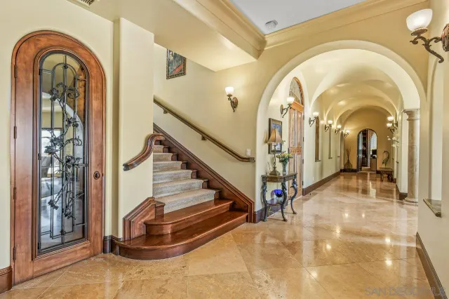a view of entryway and hallway with a entryway