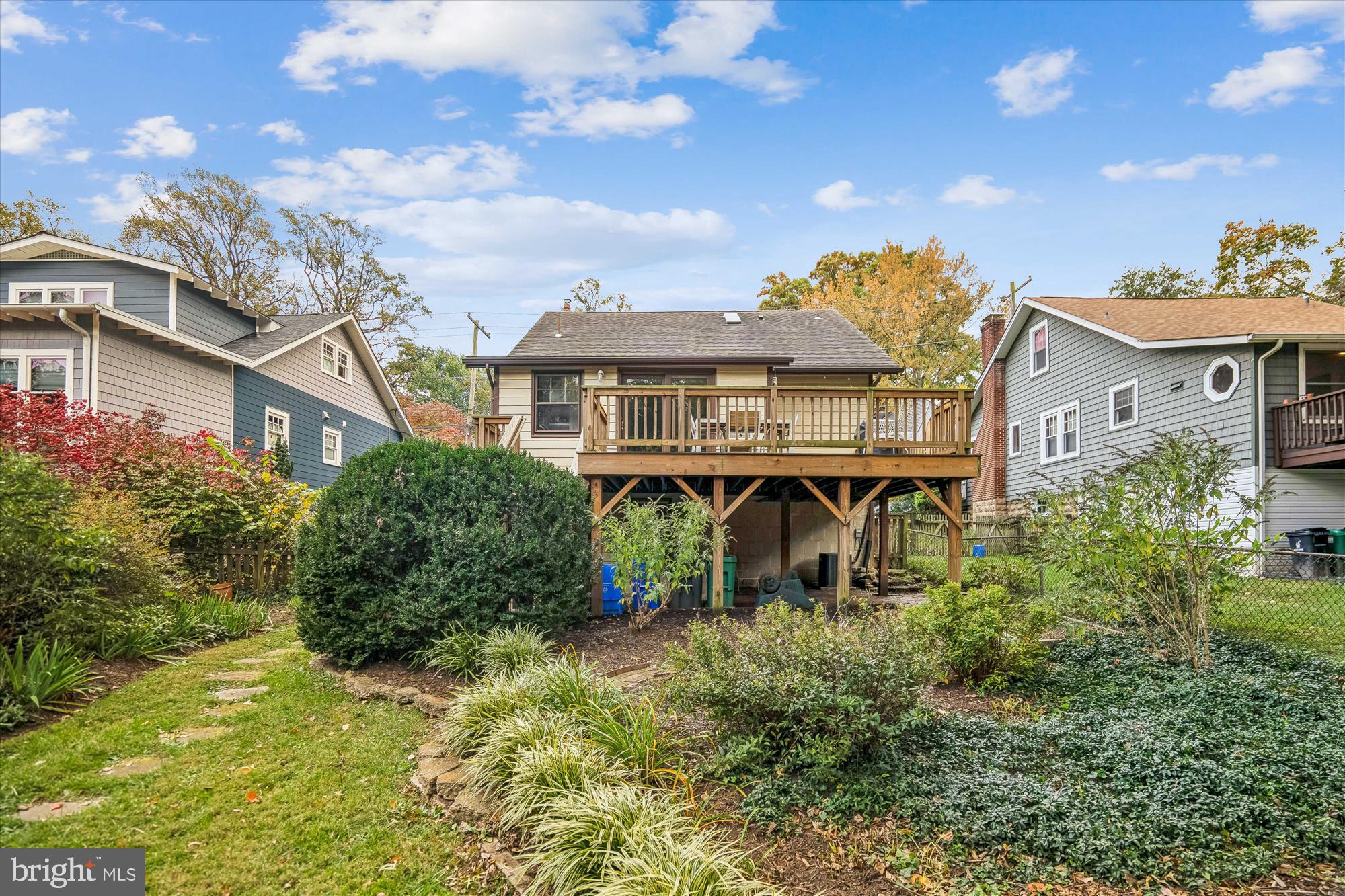 751 Silver Spring Avenue Silver Spring, MD 20910 - Photo 50 of 71 a front view of a house with a garden