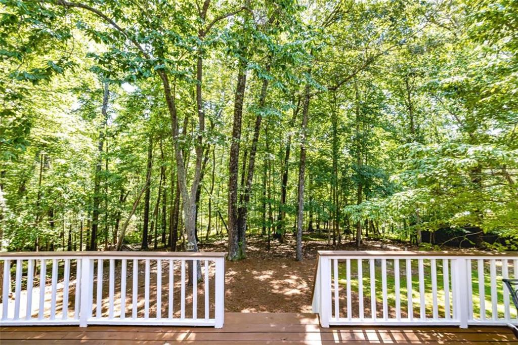 6009 Big A Road Douglasville, GA 30135 - Photo 49 of 50 a view of a wooden fence and trees
