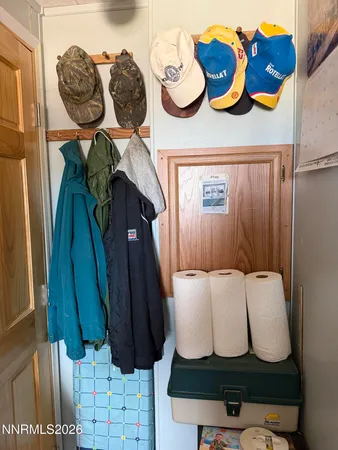 a view of balcony with two chairs