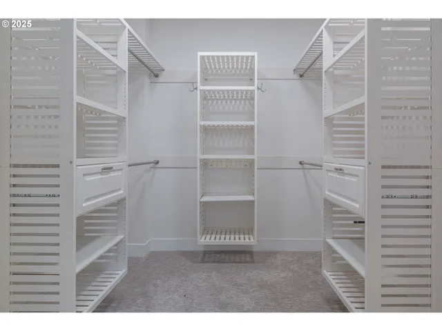 a view of walk in closet