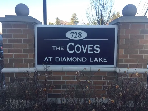 a close up of a street sign