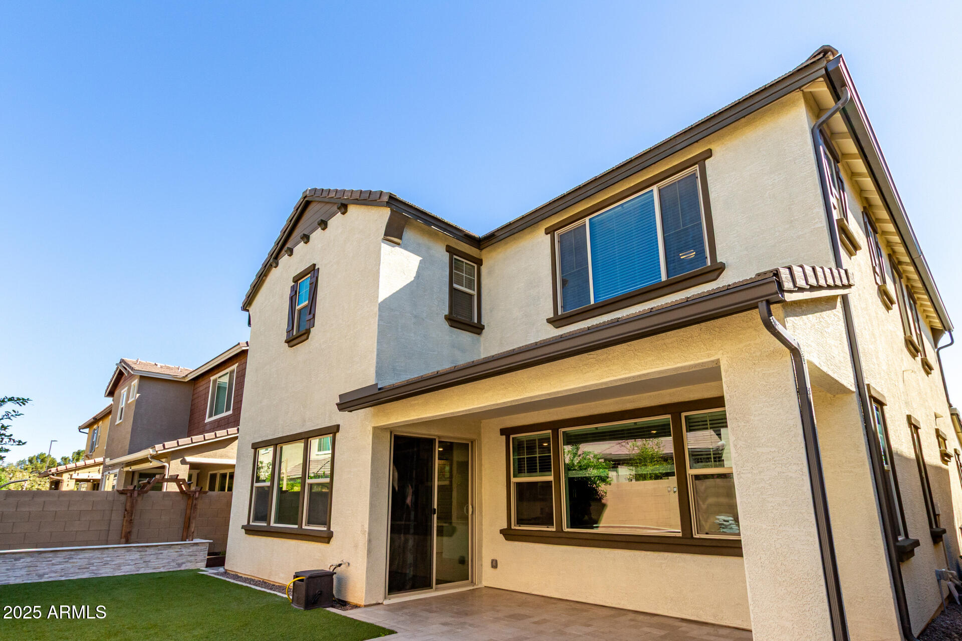 1156 East Weatherby Way Chandler, AZ 85286 - Photo 38 of 47 a front view of a house with a yard