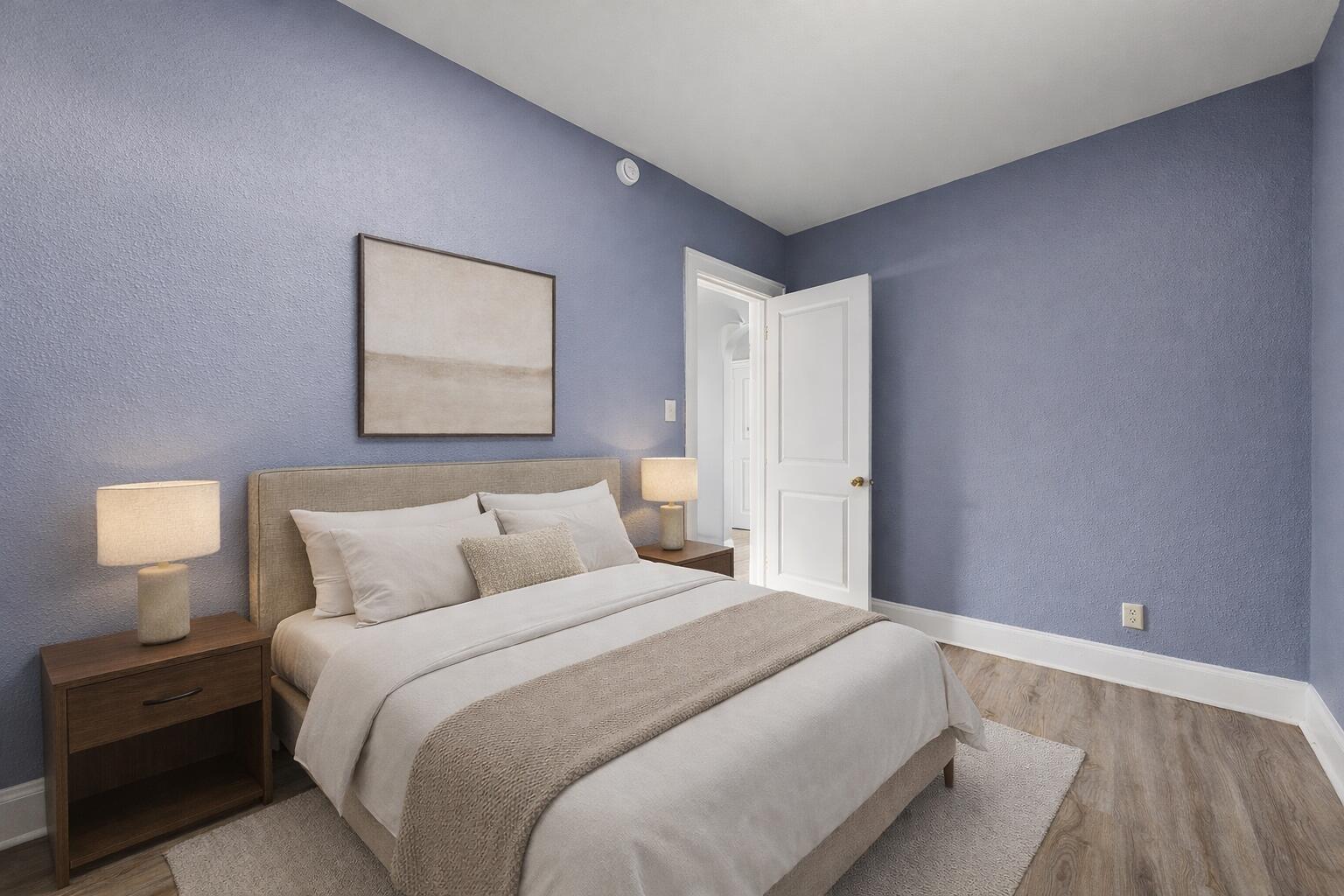 2939 North 13th Street Milwaukee, WI 53206 - Photo 31 of 43 Master Bedroom - virtually staged