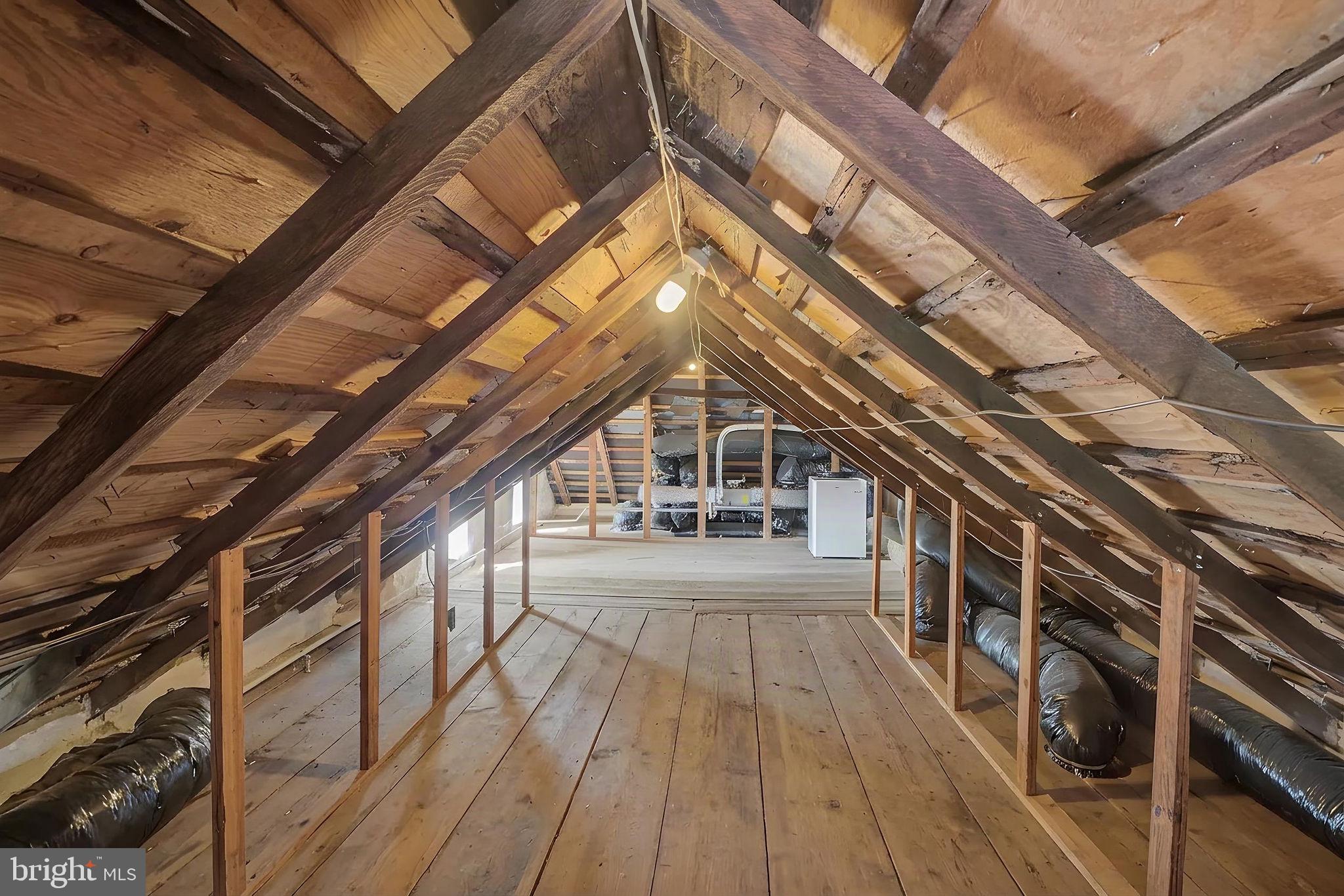 4273 Durham Road Kintnersville, PA 18930 - Photo 38 of 85 Attic with potential