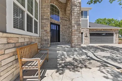 a view of an outdoor space with porch