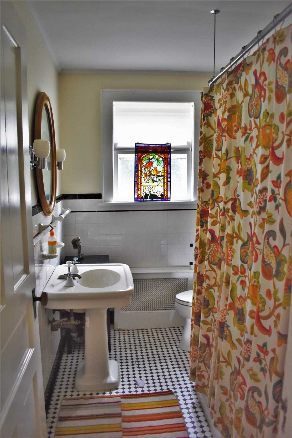 18 Overlook Road Poughkeepsie, NY 12603 - Photo 18 of 30 a bathroom with a sink a toilet and a mirror