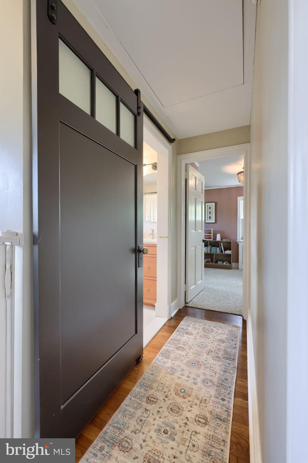 1709 Ridgeview Avenue Lancaster, PA 17603 - Photo 53 of 77 Charming hallway with sliding door elegance.