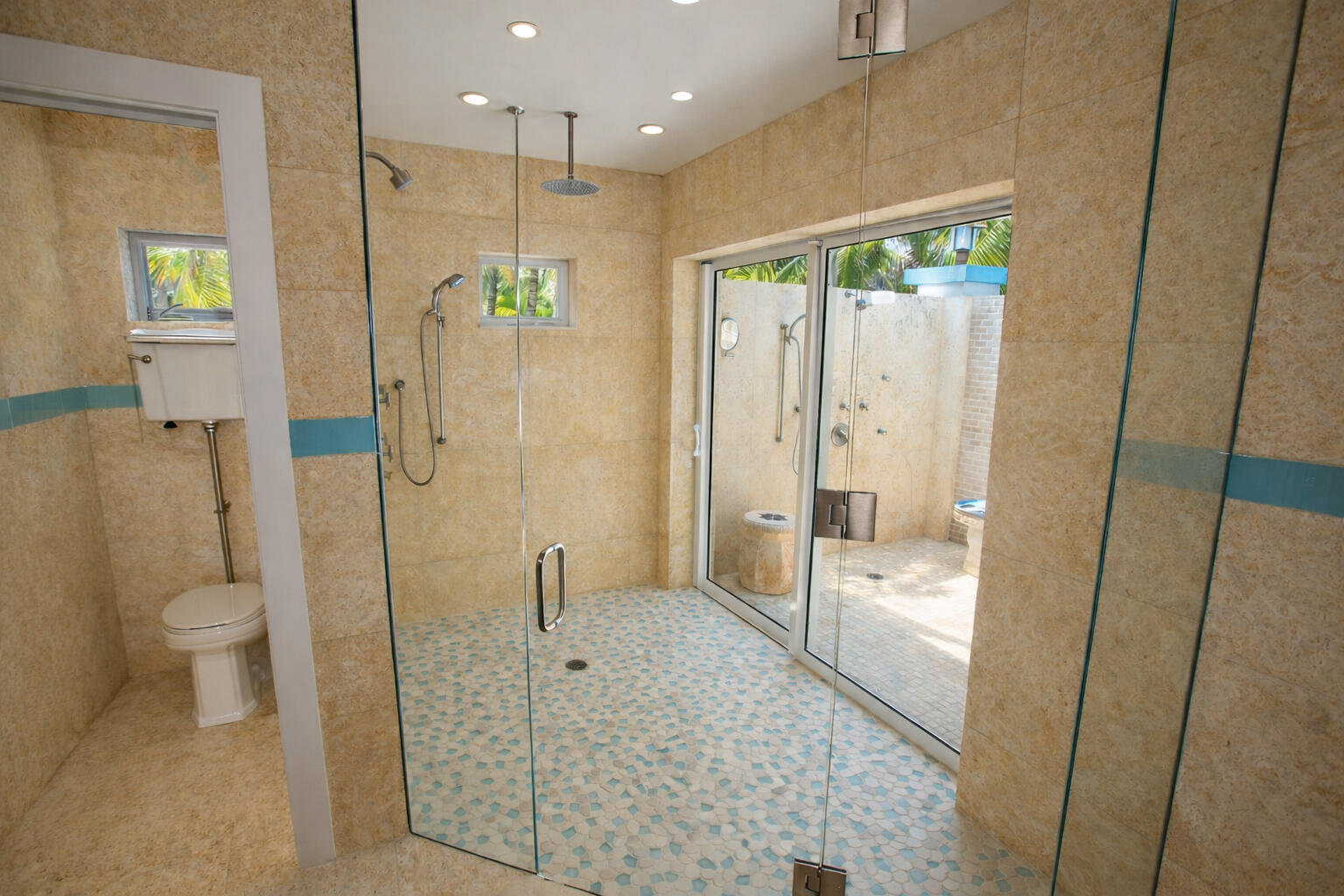101 Oleander Circle Key Largo, FL 33037 - Photo 29 of 126 a bathroom with a shower and a toilet