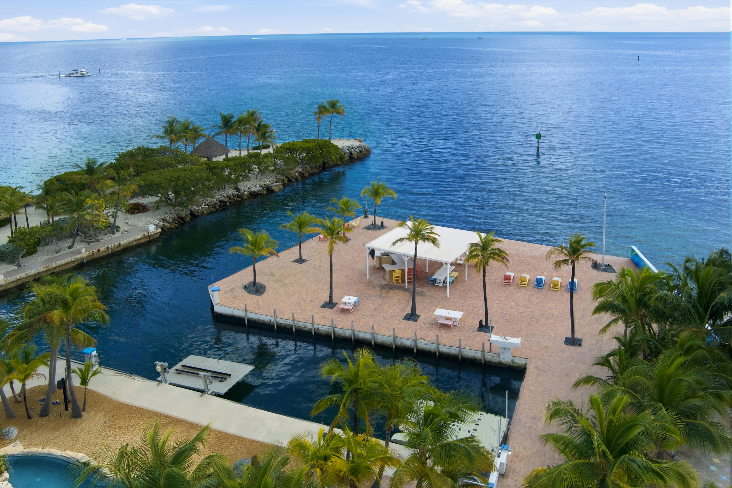 101 Oleander Circle Key Largo, FL 33037 - Photo 99 of 126 an aerial view of a house with a ocean view
