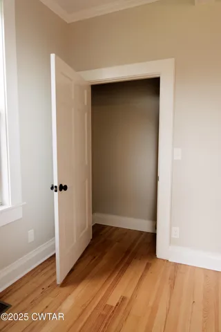 a view of a balcony with an empty space