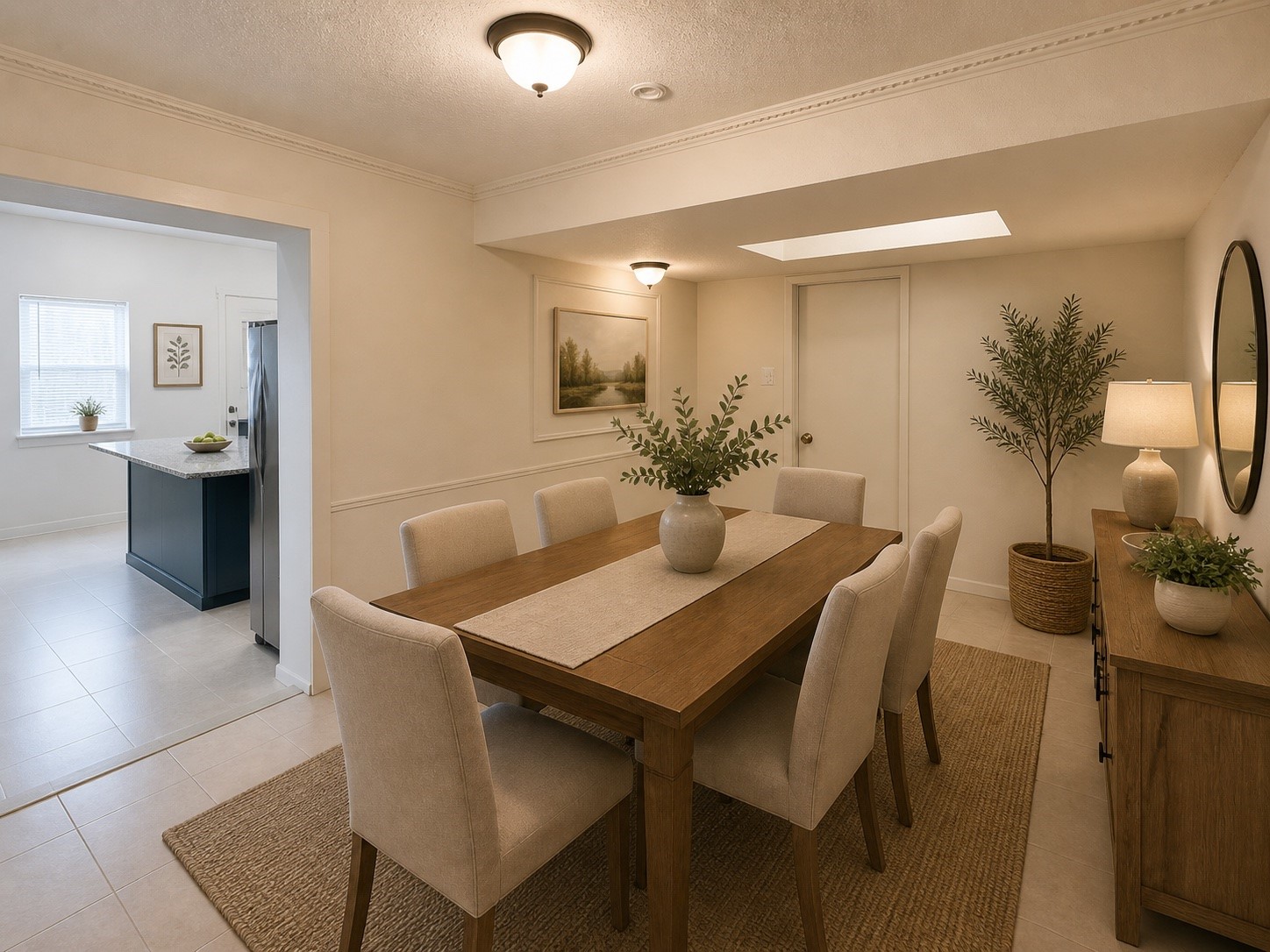 1443 Willow Rock Road Houston, TX 77088 - Photo 6 of 27 a view of a dining room with furniture and wooden floor