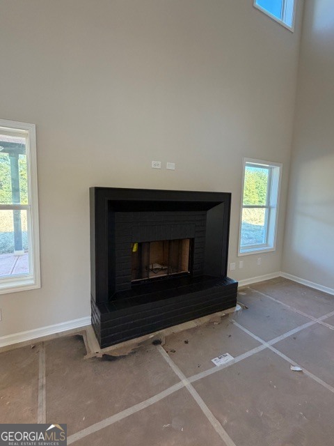 3083 W Highway Bowdon, GA 30108 - Photo 9 of 14 a living room with a fireplace
