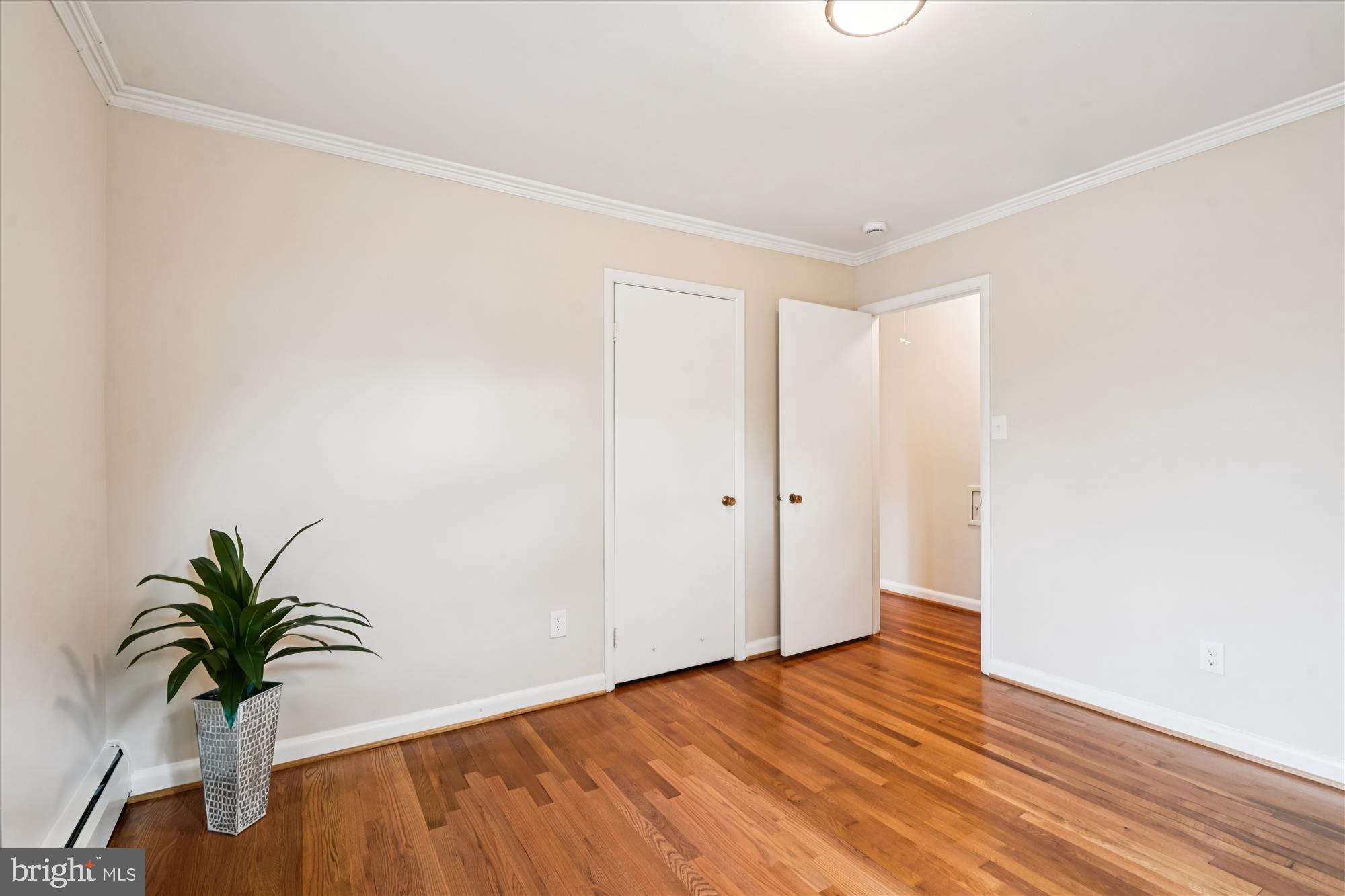 6216 Rockhurst Road Bethesda, MD 20817 - Photo 30 of 52 a view of a room with wooden floor and potted plants