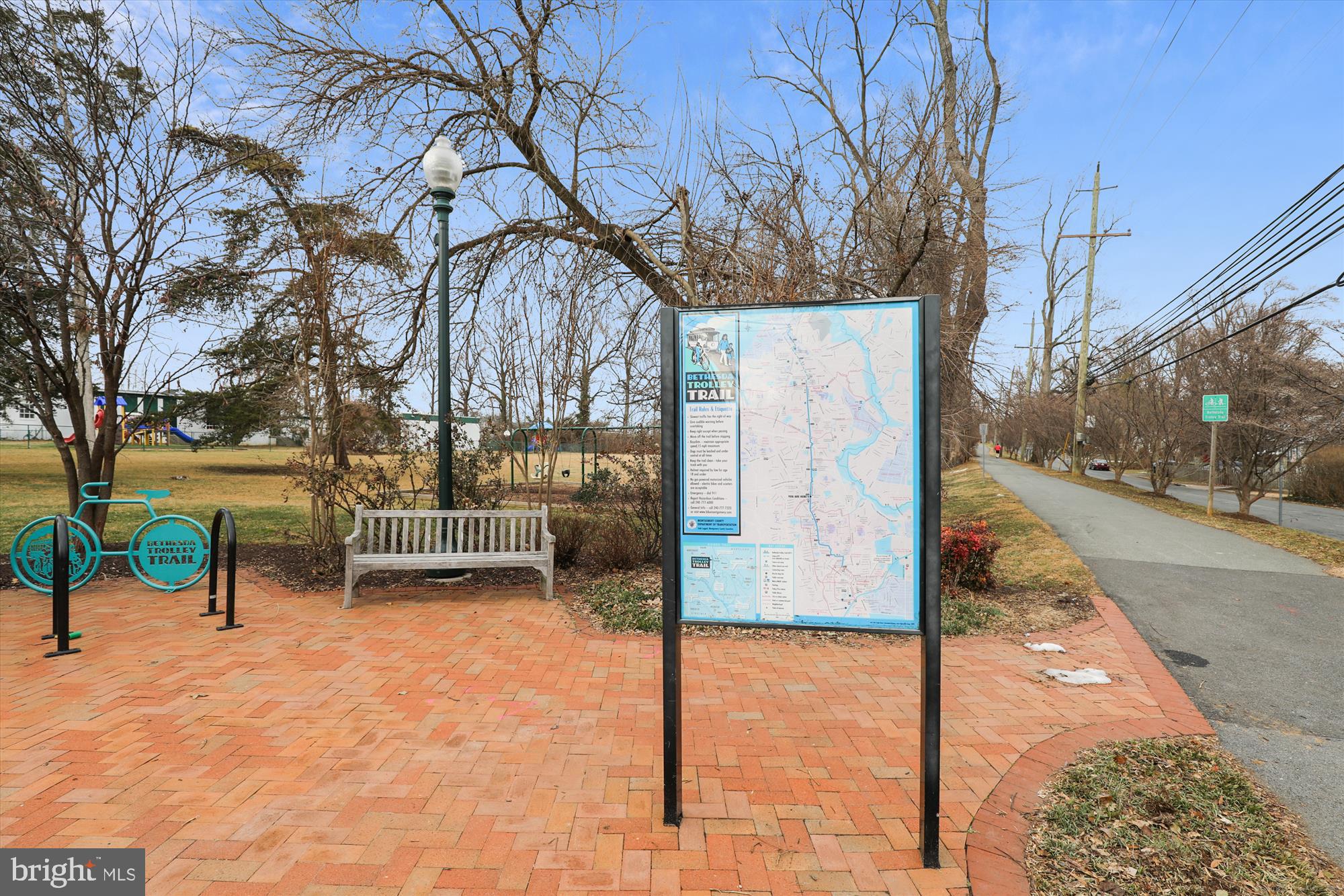 6216 Rockhurst Road Bethesda, MD 20817 - Photo 52 of 52 a view of a park with iron fence