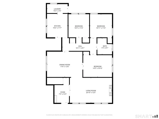 a picture of a floor plan