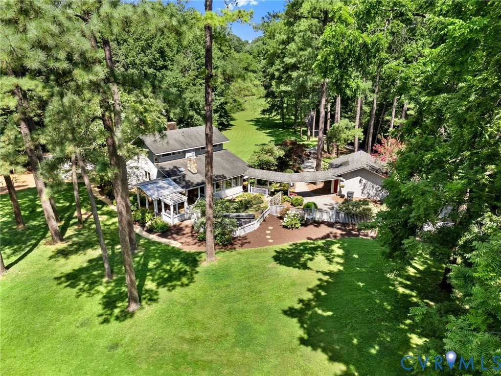 281 Echo Meadows Road Rockville, VA 23146 - Photo 4 of 49 a view of yard with tree