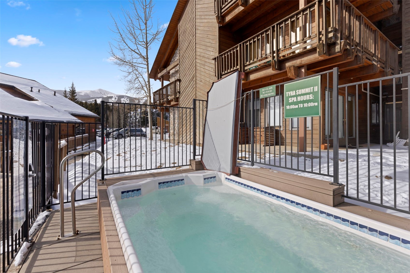 660 Four Oclock Road, Unit 11 Breckenridge, CO 80424 - Photo 25 of 31 Outdoor Hot Tub