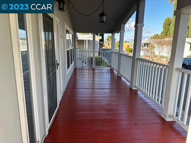 265 Carob Way Pacheco, CA 94553 - Photo 4 of 16 a view of a porch with wooden floor and stairs