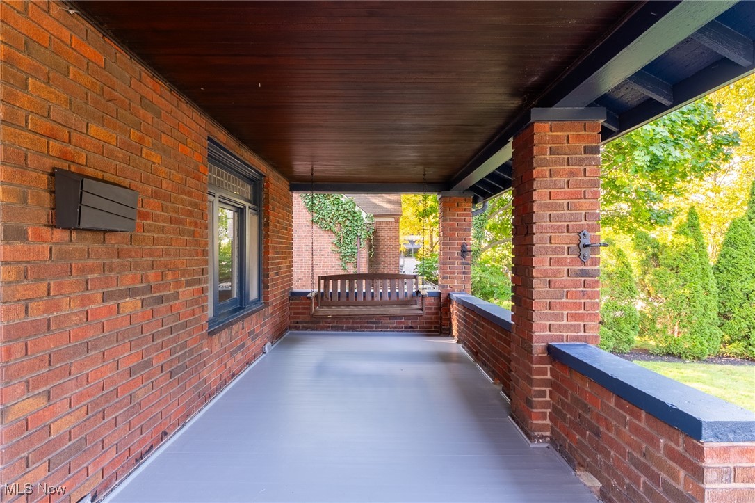 3459 Helen Road Shaker Heights, OH 44122 - Photo 3 of 29 View of patio / terrace with a porch