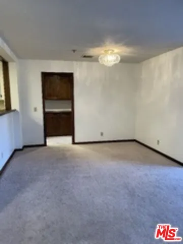 a view of empty room