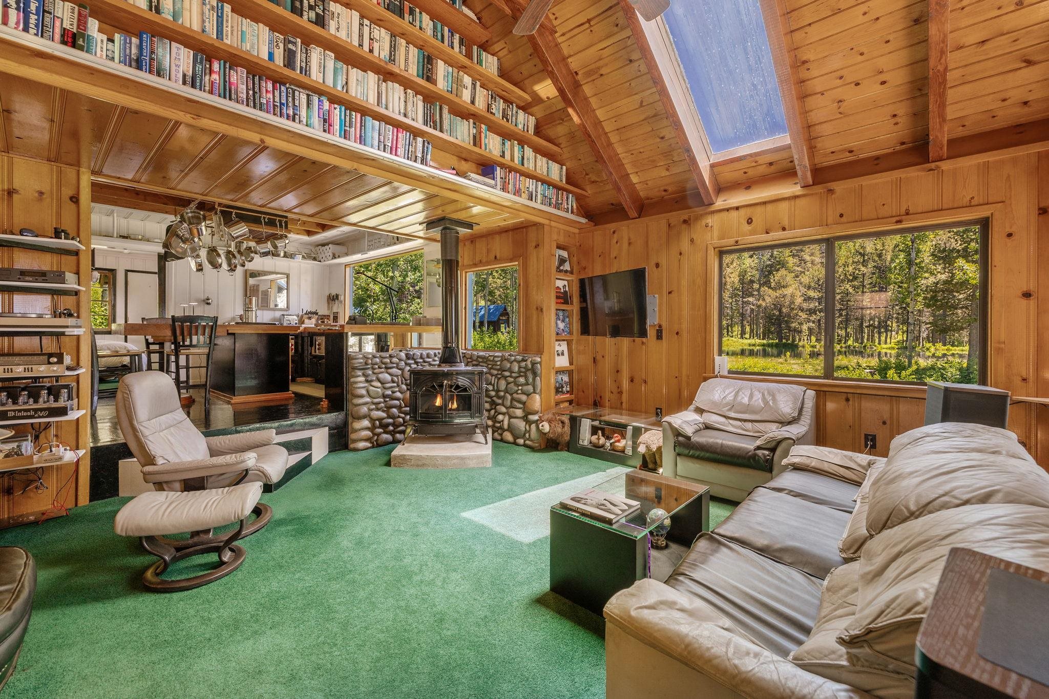 40600 Highway 49 Calpine, CA 96124 - Photo 23 of 28 a living room with furniture and a large window