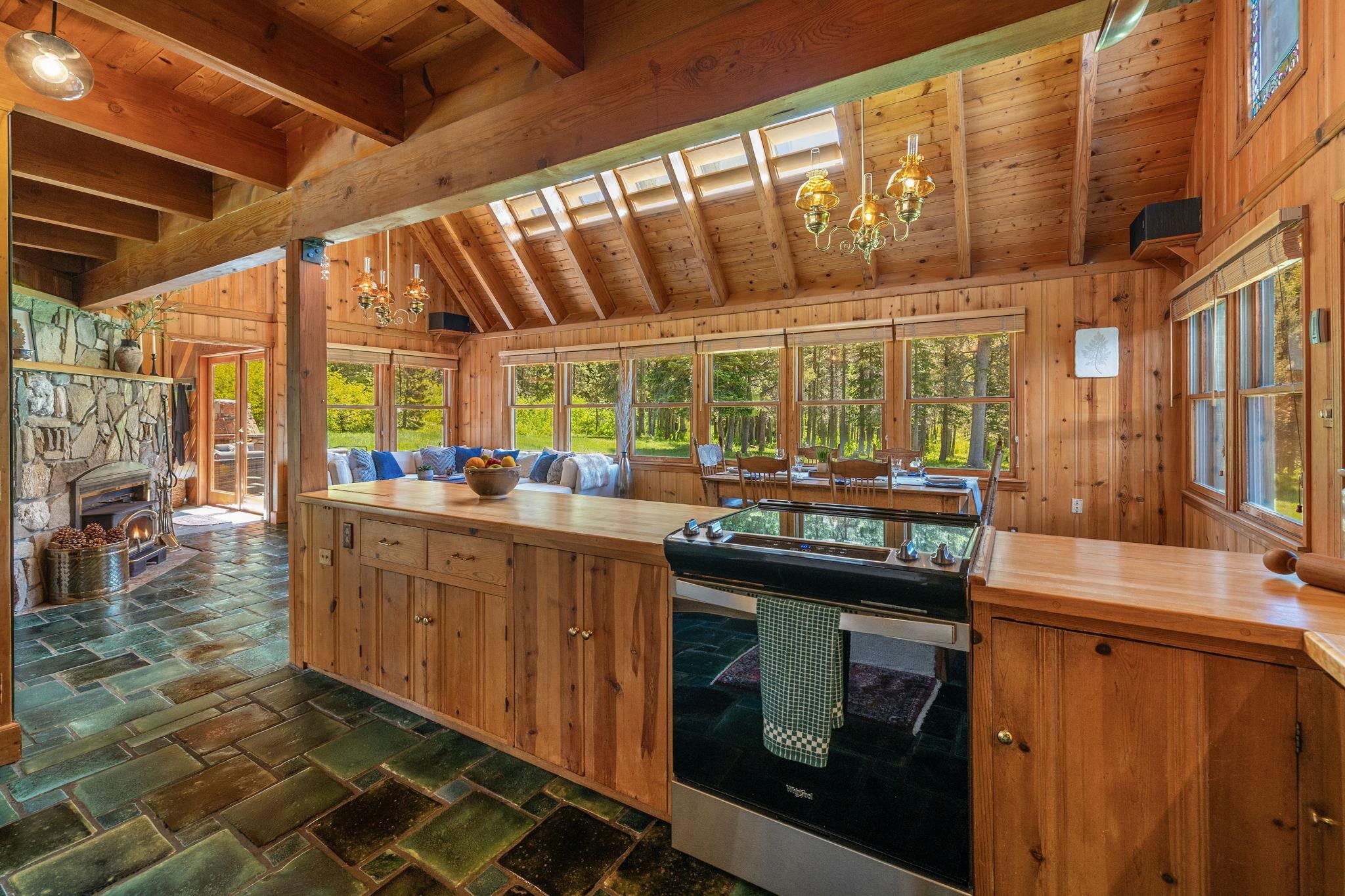 40600 Highway 49 Calpine, CA 96124 - Photo 5 of 28 a kitchen with lots of counter top space