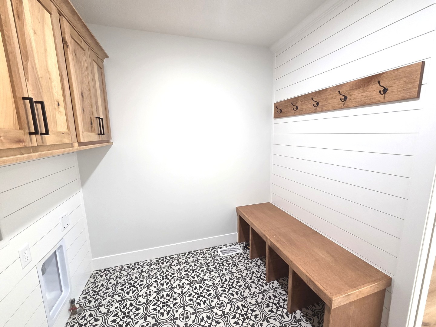 2203 Corrigan Way Normal, IL 61761 - Photo 33 of 51 a room with a bench and dryer