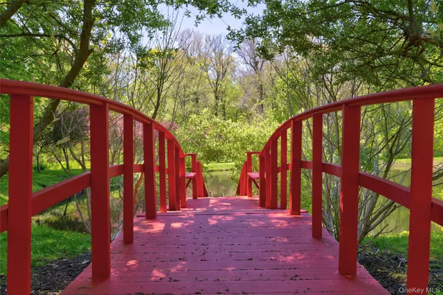 a view of a balcony with an outdoor space