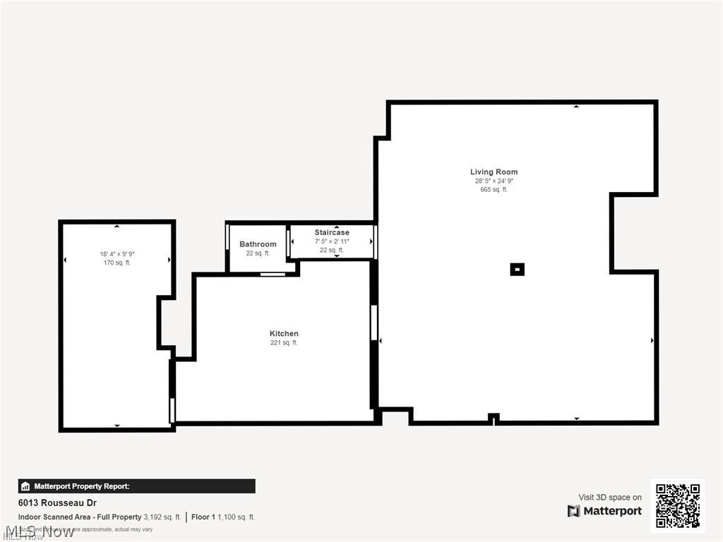 6013 Rousseau Drive Parma, OH 44129 - Photo 50 of 50 Floor Plan