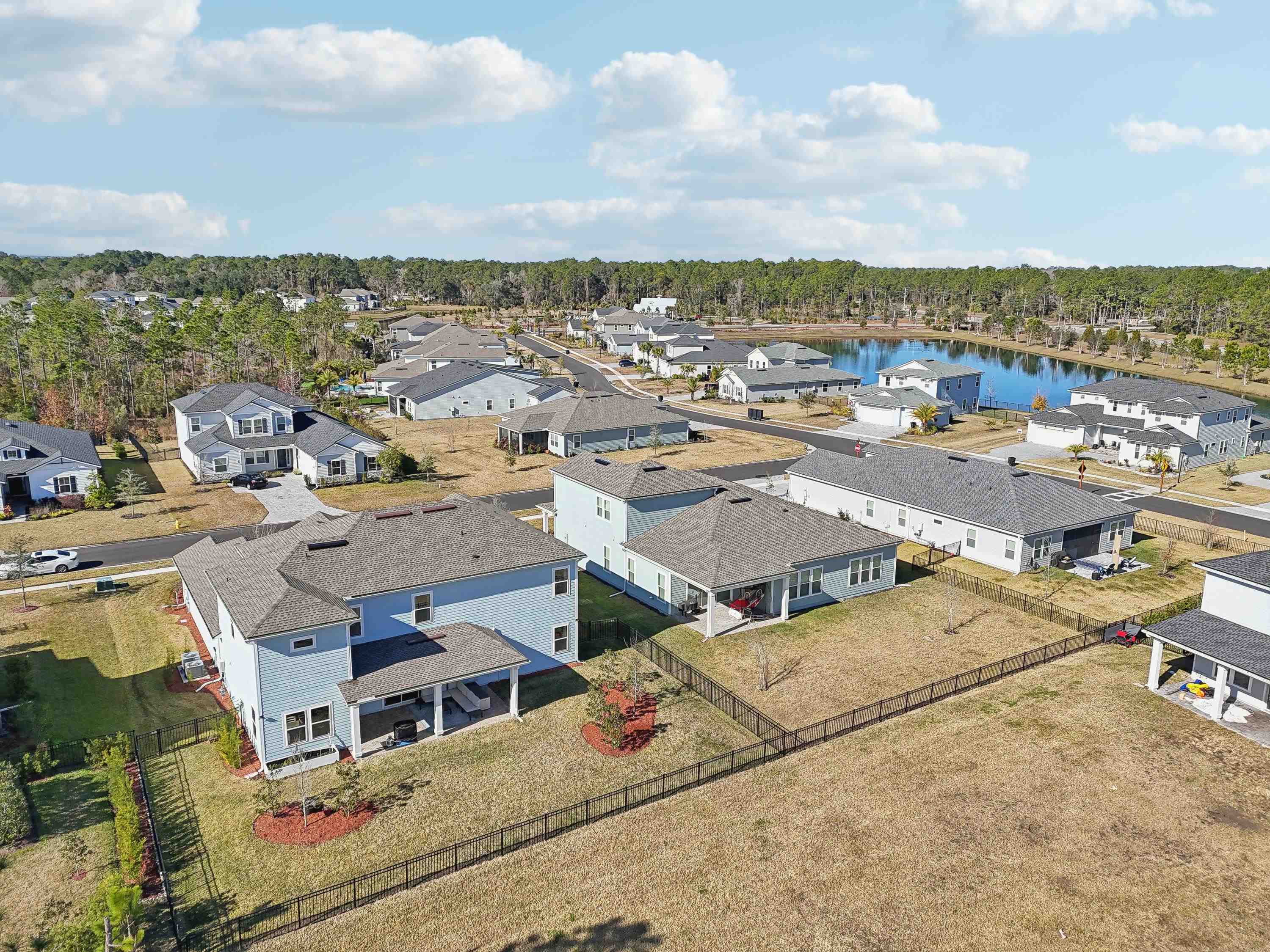 57 Sunset Ridge Court St. Johns, FL 32259 - Photo 68 of 79 an aerial view of residential houses with outdoor space