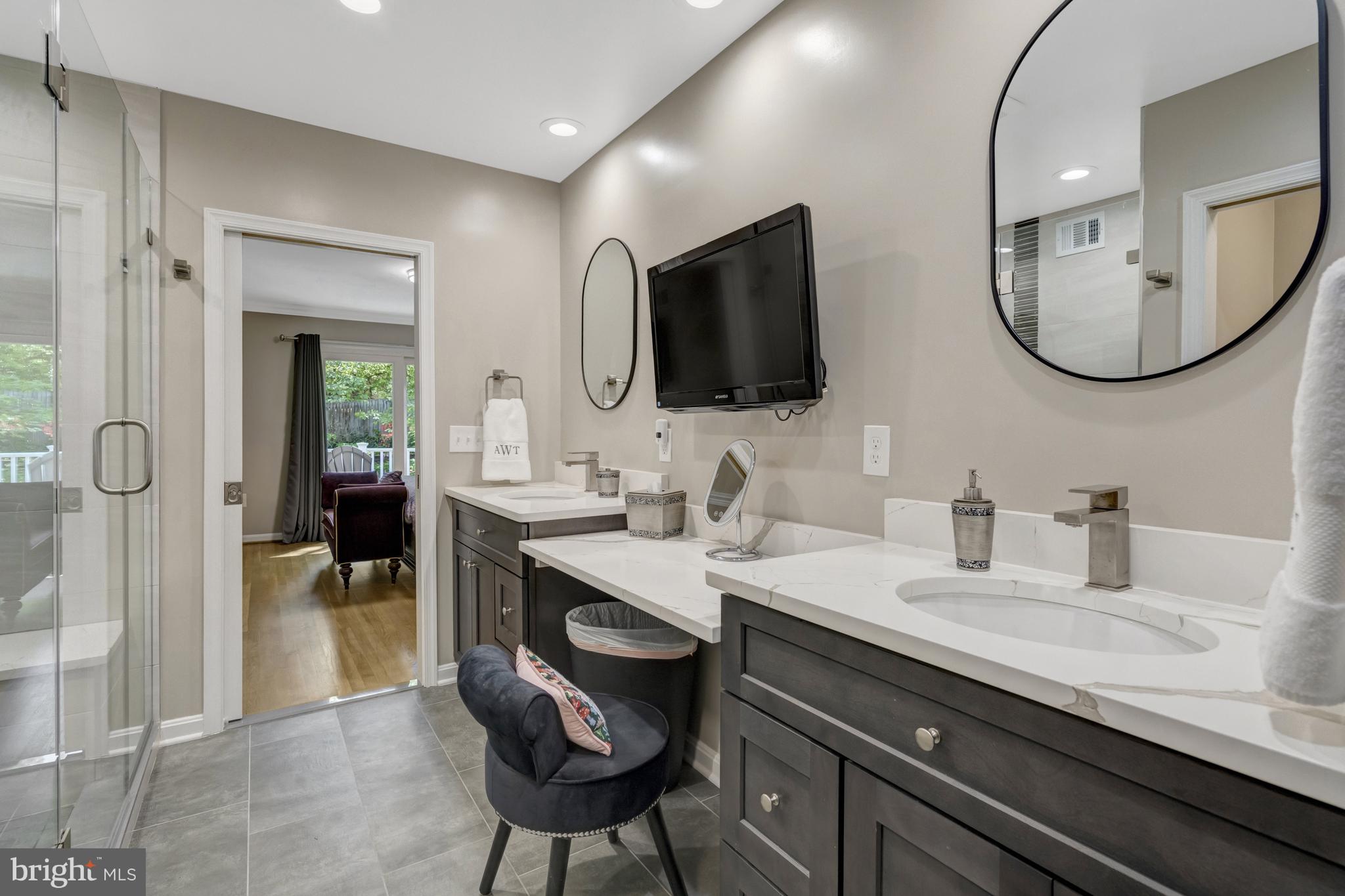 3313 Midland Road Fairfax, VA 22031 - Photo 24 of 74 Renovated dream primary bathroom retreat