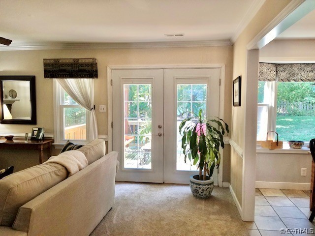 4705 Cedar Cliff Road Chester, VA 23831 - Photo 5 of 30 a living room with furniture and a flat screen tv