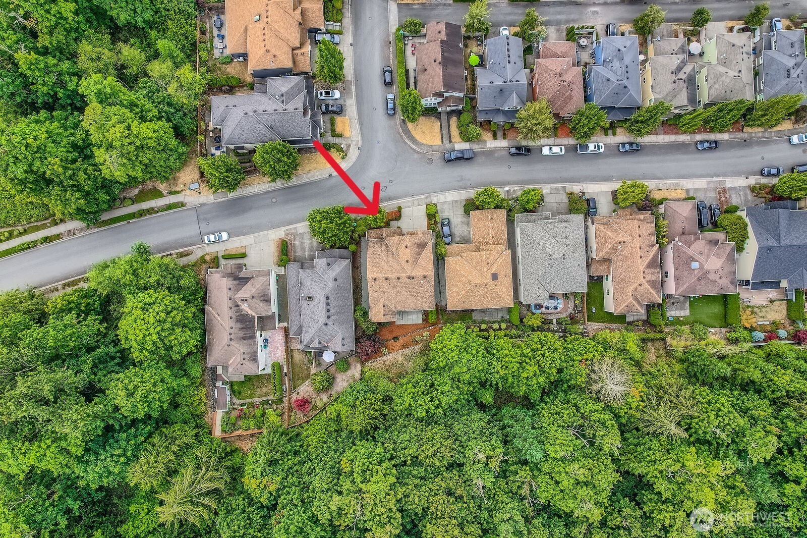 16200 Parkside Way Southeast Renton, WA 98058 - Photo 30 of 40 an aerial view of a house with outdoor space