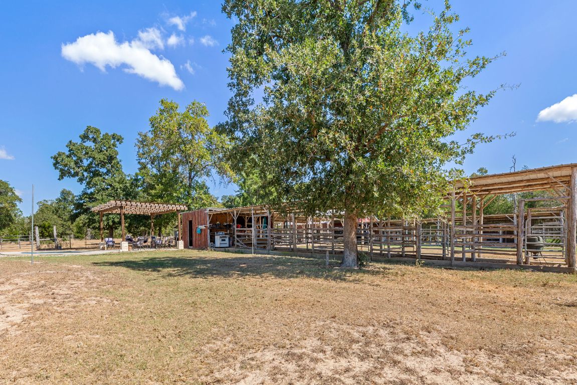 274 Old Potato Road Paige, TX 78659 - Photo 23 of 40 a house view with a outdoor space