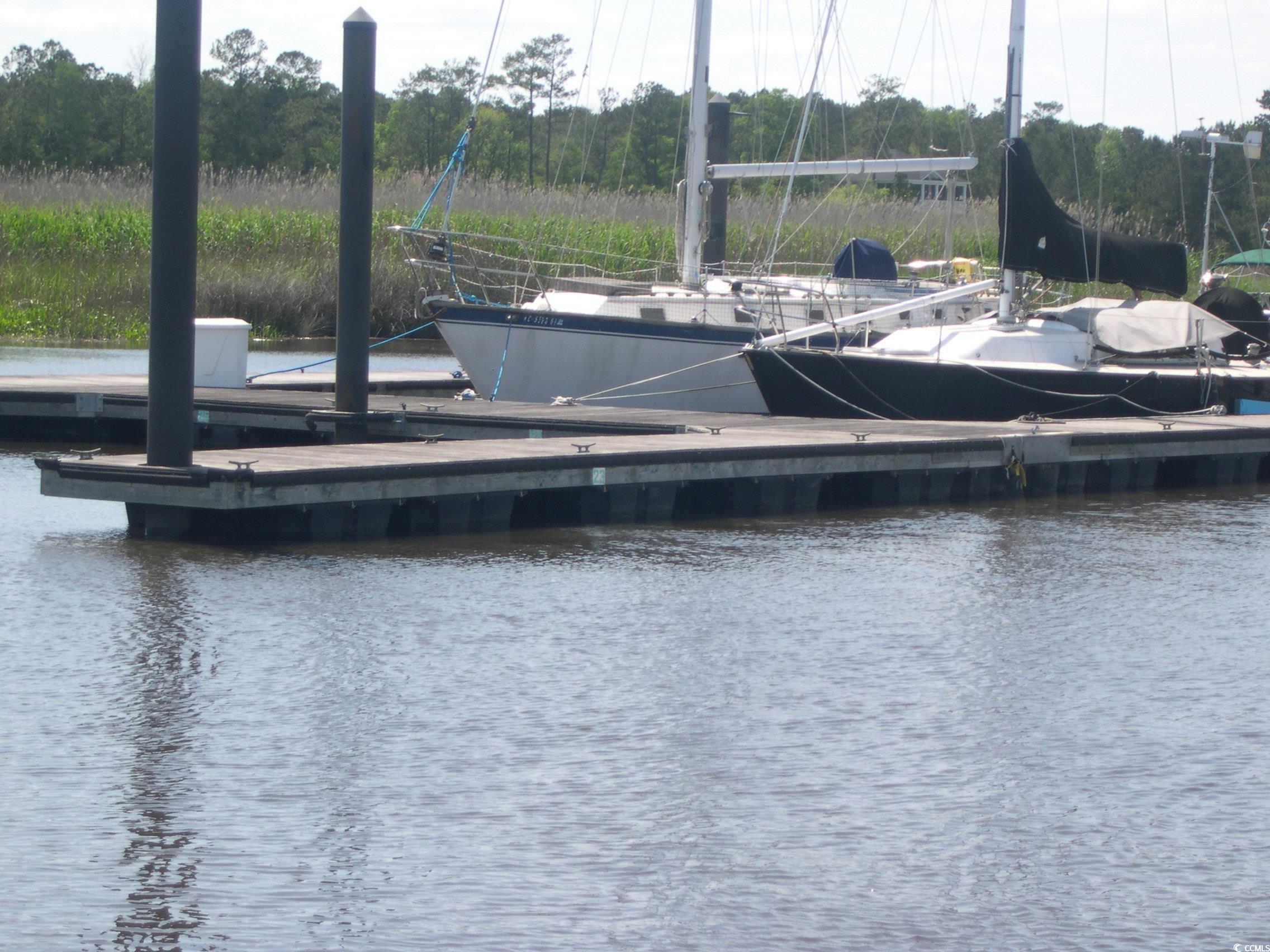 103 Pineberry Drive Georgetown, SC 29440 - Photo 15 of 21 View of dock featuring a water view