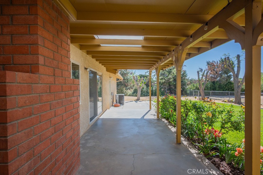 4628 West Ave K8 Quartz Hill, CA 93536 - Photo 4 of 57 a view of a backyard