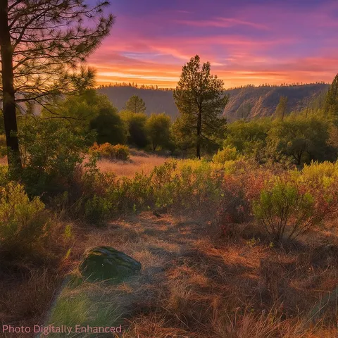 a view of mountain view with mountains in the background